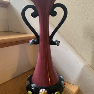 Decorative ceramic accent piece.